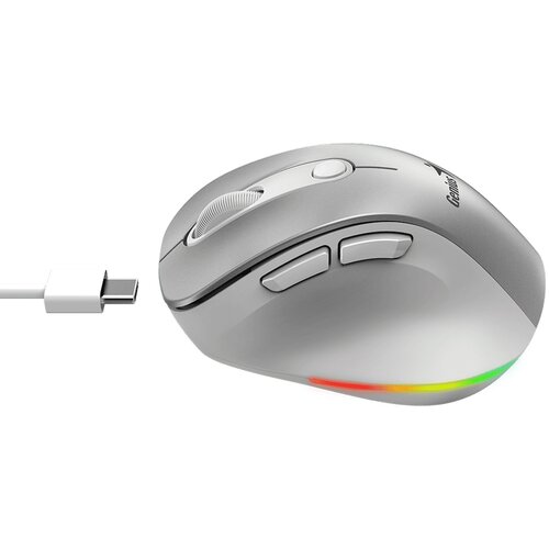 Genius Ergo 9000S Pro Silver USB bežični sivi mi&amp;scaron; Slike