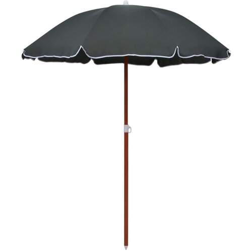 The Living Store Senčnik z jeklenim drogom 180 cm antraciten - Senčnik, (21750907) Cene