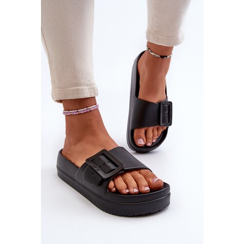 Big Star Women's Foam Platform Sandals with Buckle Cene