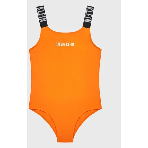 Calvin Klein Swimwear Kopalni kostum KY0KY00032 Oranžna