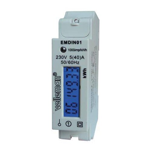 Velleman EMDIN01 naprava za merjenje stro&amp;scaron;kov energijske porabe, (20635852) Slike