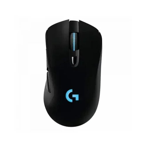 Logitech G703 Lightspeed Hero brezžična optična gaming RGB črna mi&amp;scaron;ka Slike
