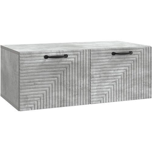  ormar za zid Zidne Betonska siva 78,5 x 41 x 30 cm Slike