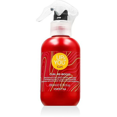 Inebrya Up To You Curl Re-Boost za kodraste lase skodrani lasje valoviti lasje 200 ml Slike