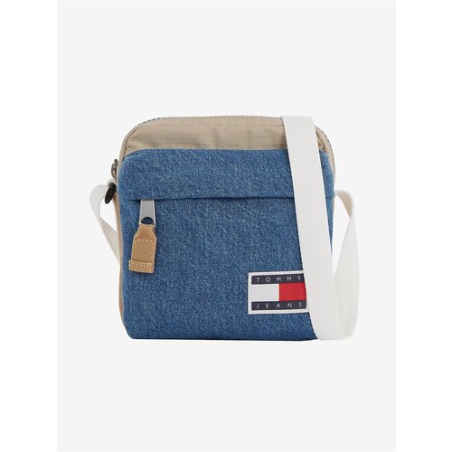 Tommy Hilfiger BeigeBlue Men's Crossbody Bag Men's