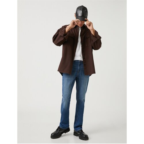 Koton Straight Fit Tube Leg Jeans - Mark Jean Slike