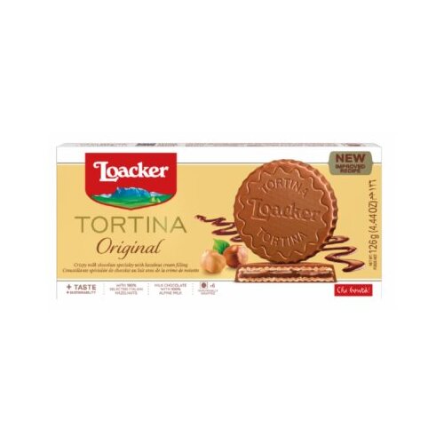 Loacker Tortina Original vafli 6x21g Cijene