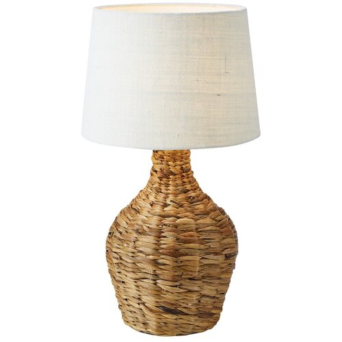 Markslöjd Bež/naravna namizna svetilka s senčilom iz jute (višina 58 cm) Paglia – Cene
