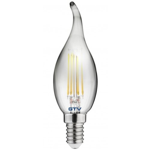 Gtv Žarulja sa žarnom niti s toplim svjetlom E14, 4 W &amp;ndash; Slike
