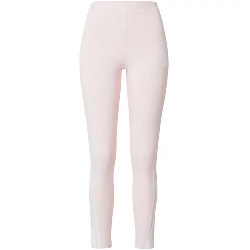 ADIDAS SPORTSWEAR Sportske hlače 'FI 3S' pastelno roza / bijela