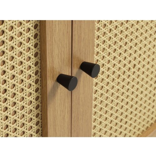 Unique Furniture Niska komoda u dekoru hrasta u prirodnoj boji 140x80 cm Pensacola &amp;ndash; Slike