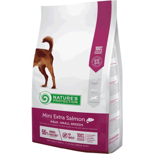Nature's Protection Super Premium Mini Extra, Losos Cene