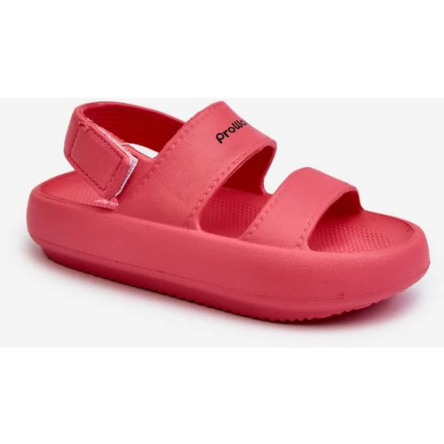 Kesi Lightweight foam hook-and-loop sandals ProWater Pink