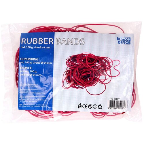 TTO Gumica 64mm 100g Crvena Cijene