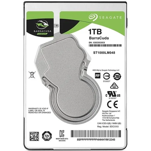 Seagate HDD SATA 3 1 TB 2.5" ST1000LM048 Notebook