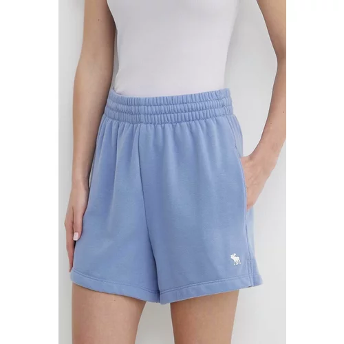 Abercrombie & Fitch Kratke hlače za žene, bez uzorka, visoki struk