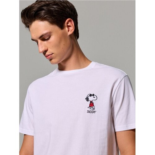 Sinsay Pamučna majica s printom Snoopy Slike