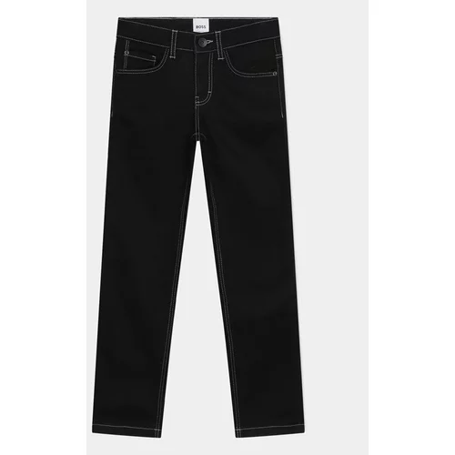 Boss Jeans hlače J24875 S Črna Slim Fit