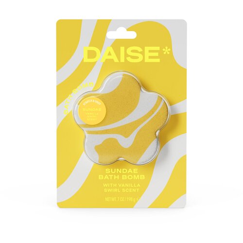Daise &Scaron;umeća kupka Vanilla swirl, 85gr, Žuta Cijene