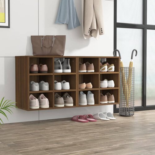 vidaXL ormarići za cipele 2 kom boja smeđeg hrasta 52,5 x 30 x 50 cm Cijene