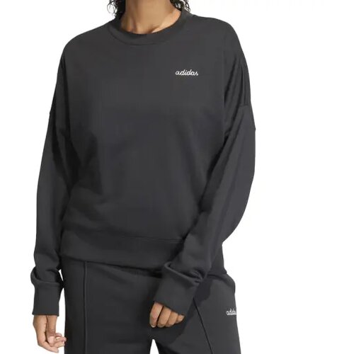 Adidas Ženski duks W Cp Crw Black/Owhite, Crni Cene