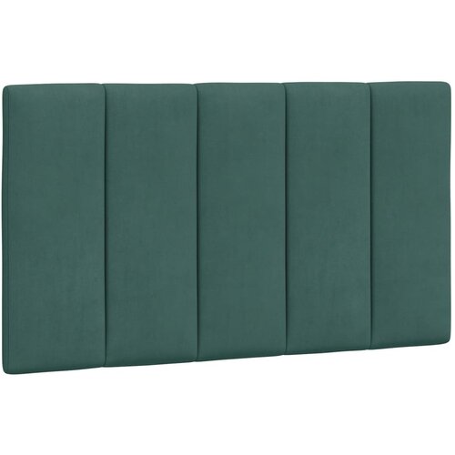 VidaXL Vzglavna stranica temno zelena 80 cm žamet, (21059213) Slike