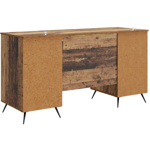 Stol s policom Staro drvo 142 5 x 50 x 75 cm Konstruirano drvo - Staro drvo Cijene