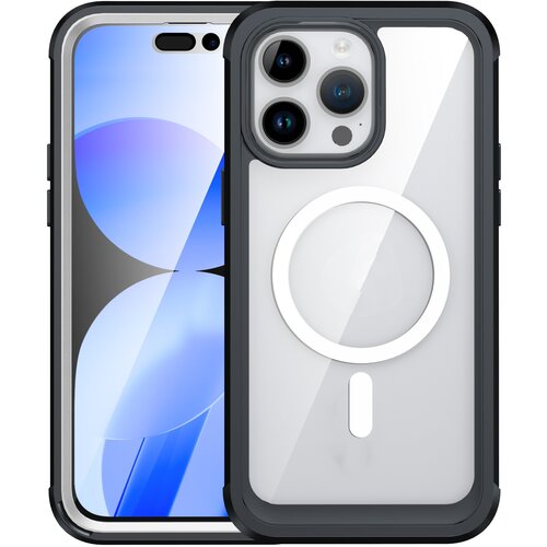INF Za&amp;scaron;čitna torbica z magnetno adsorpcijo, proti udarcem, proti obrabi, proti padcem iPhone 15 Pro, (21373485) Slike