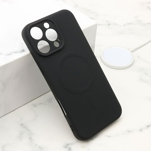  Maska VELVET TOUCH MagSafe za iPhone 16 Pro Max/ crna Cene
