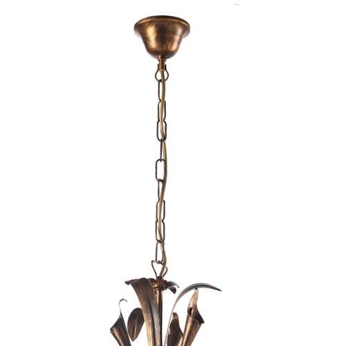  ONLI - Luster na lancu LUCREZIA 5xE14/6W/230V bronzana Slike