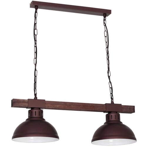 Luster na lancu HAKON 2xE27/60W/230V tamne boje Cene