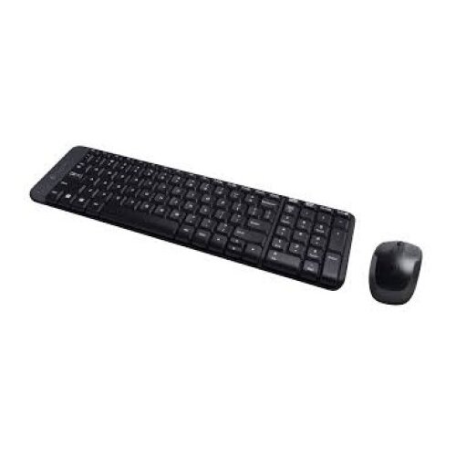 Logitech 920-003161 mk220 us cordless black Tast+mis usb wireless ( 25344 ) Cene
