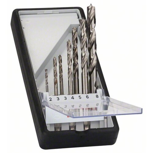 Bosch 7-delni set svedrov za les Robust Line, &amp;scaron;estrobno steblo 2607019923 Slike