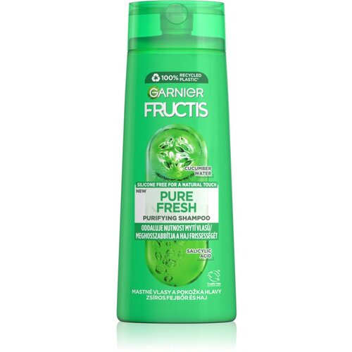 Garnier Fructis Pure Fresh osvežujoč &amp;scaron;ampon 250 ml za ženske Slike