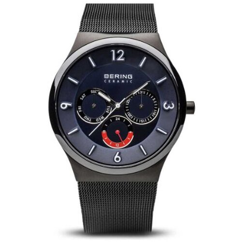 Bering muški analogni ručni sat 33440-227 sale brushed black Cene