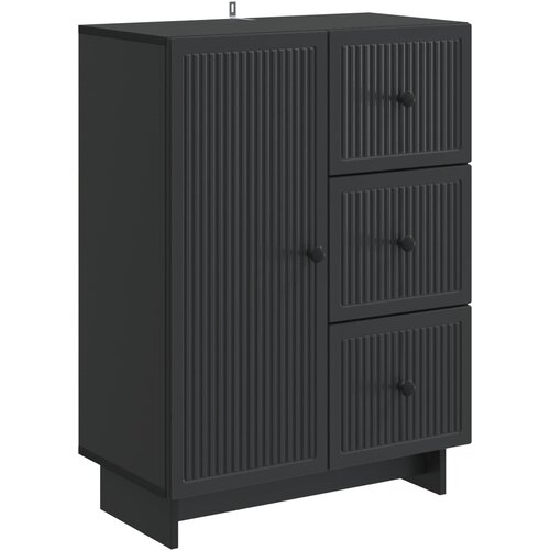  Kreveta s ladicama Crna 66 x 34,5 x 90 cm Konstruirano drvo Cijene