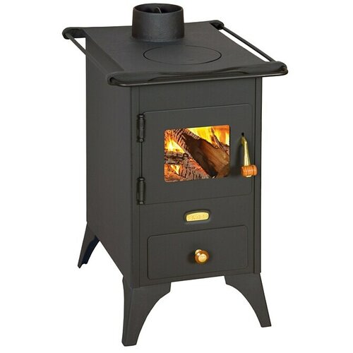 Prity Kamin na drva Mini (5 kW, Kapacitet grijanja prostorije: 80 m³, Antracit boje) Cijene