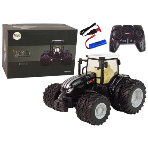 Traktor na daljinsko upravljanje R/C 2.4G Metal crni Slike
