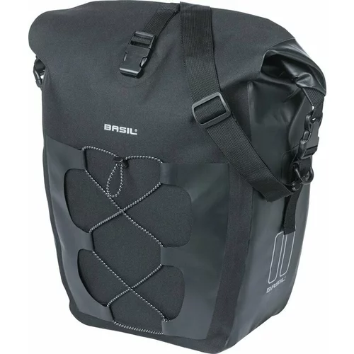 Basil Navigator Waterproof L Single Pannier Bag Black L 31 L