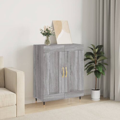 vidaXL Komoda boja hrasta sonome 69 5 x 34 x 90 cm konstruirano drvo Cijene