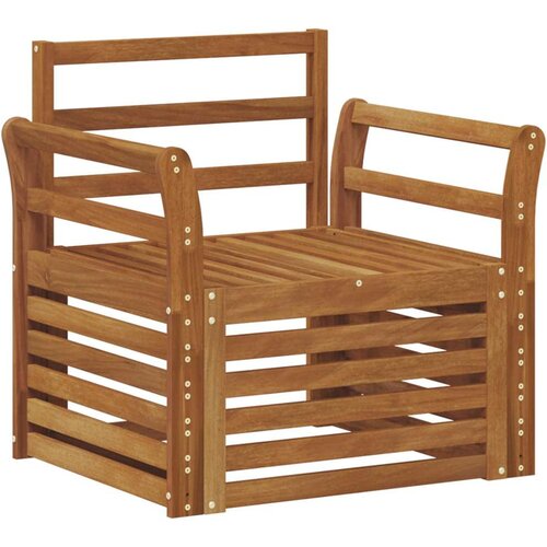  Set vanjskih sofa Prirodna 75 5 x 63 x 73 cm - Prirodna Zakrivljeni Slike