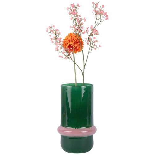PT LIVING Zelena staklena vaza (visina 22 cm) Animado Anillo &amp;ndash; Slike
