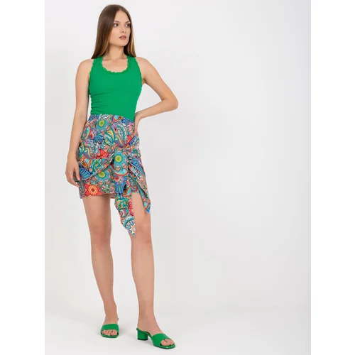 RUE PARIS Skirt-WN-SD-1605-1.72P-multicolor