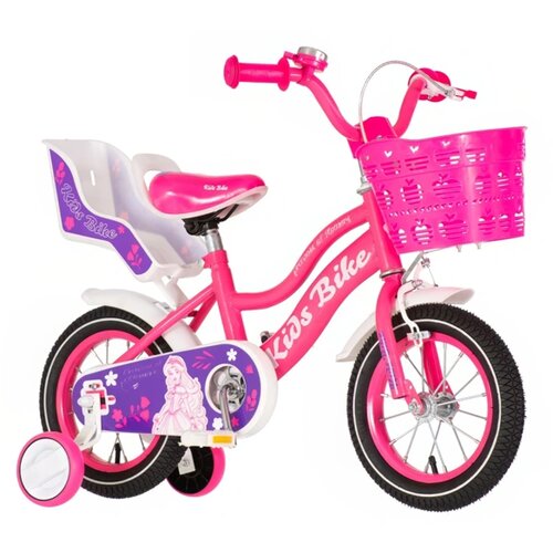 Kids Bike Princess Flower roza 12 2024 Cene