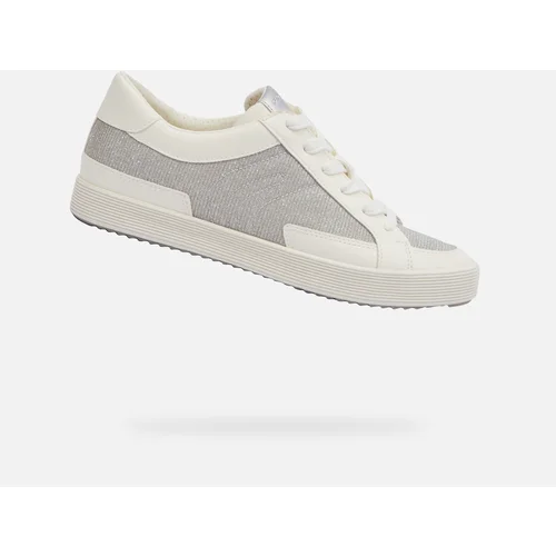 Geox Silver women's sneakers Blomiee - Women's