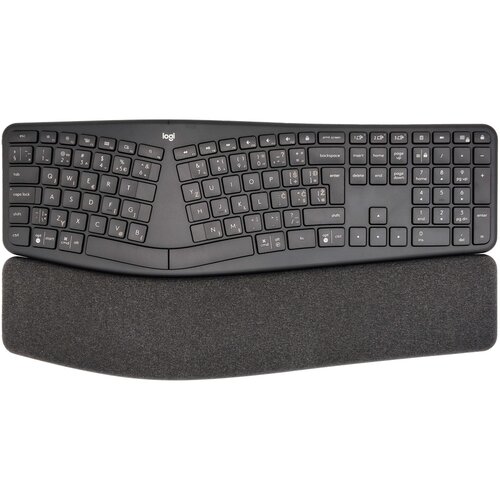 Logitech ERGO K860 grafitna brezžična ergonomska tipkovnica s slovenskimi tipkami Cene