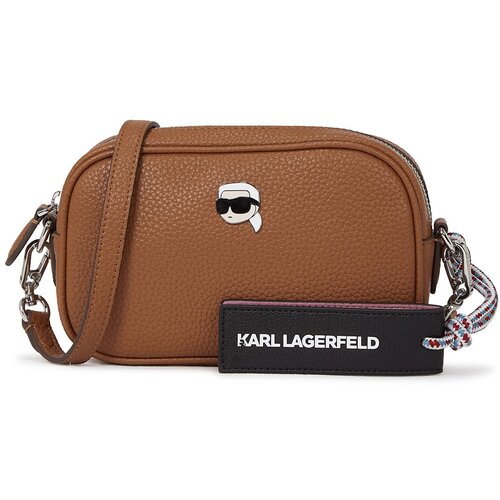 Karl Lagerfeld Torba za čez ramo svetlo rjava Cene