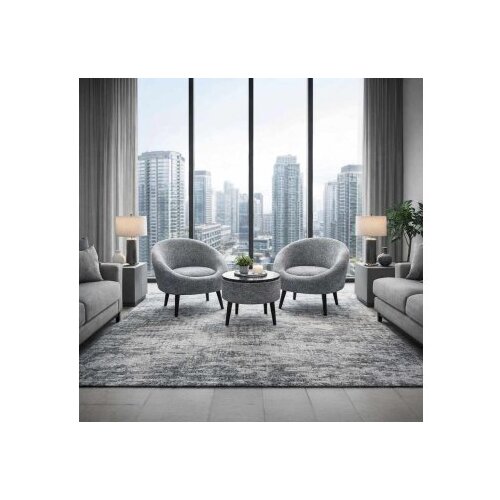 Atelier Del Sofa fotelje i klub stočić lida linen grey Cene