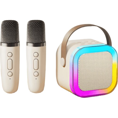  Bluetooth zvučnik i mikrofon*2 bež ZQS-K12 SING-E Cijene