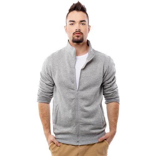 Glano Men's Zipper Sweatshirt - gray Cijene